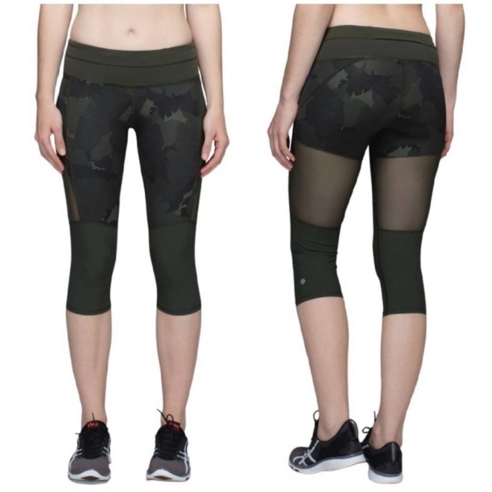 Lululemon Training Tough Crop Legging Capri